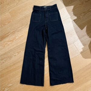 Zara sailor high rise jeans